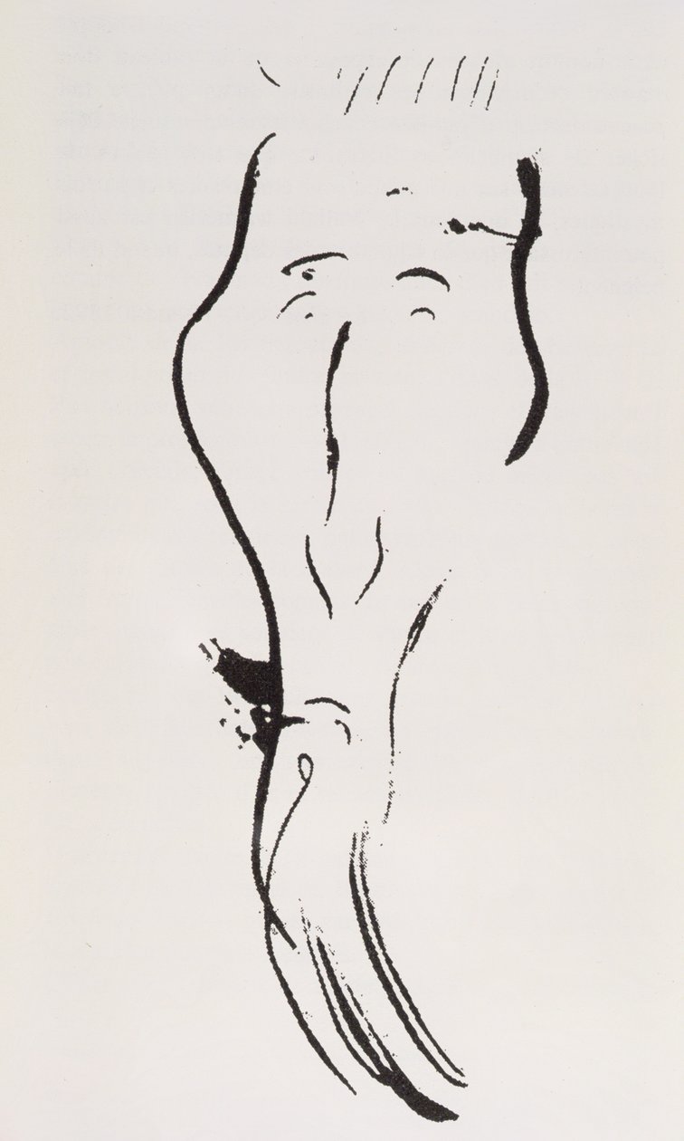 Félix Fénéonin muotokuva, 1896 tekijältä Henri de Toulouse Lautrec
