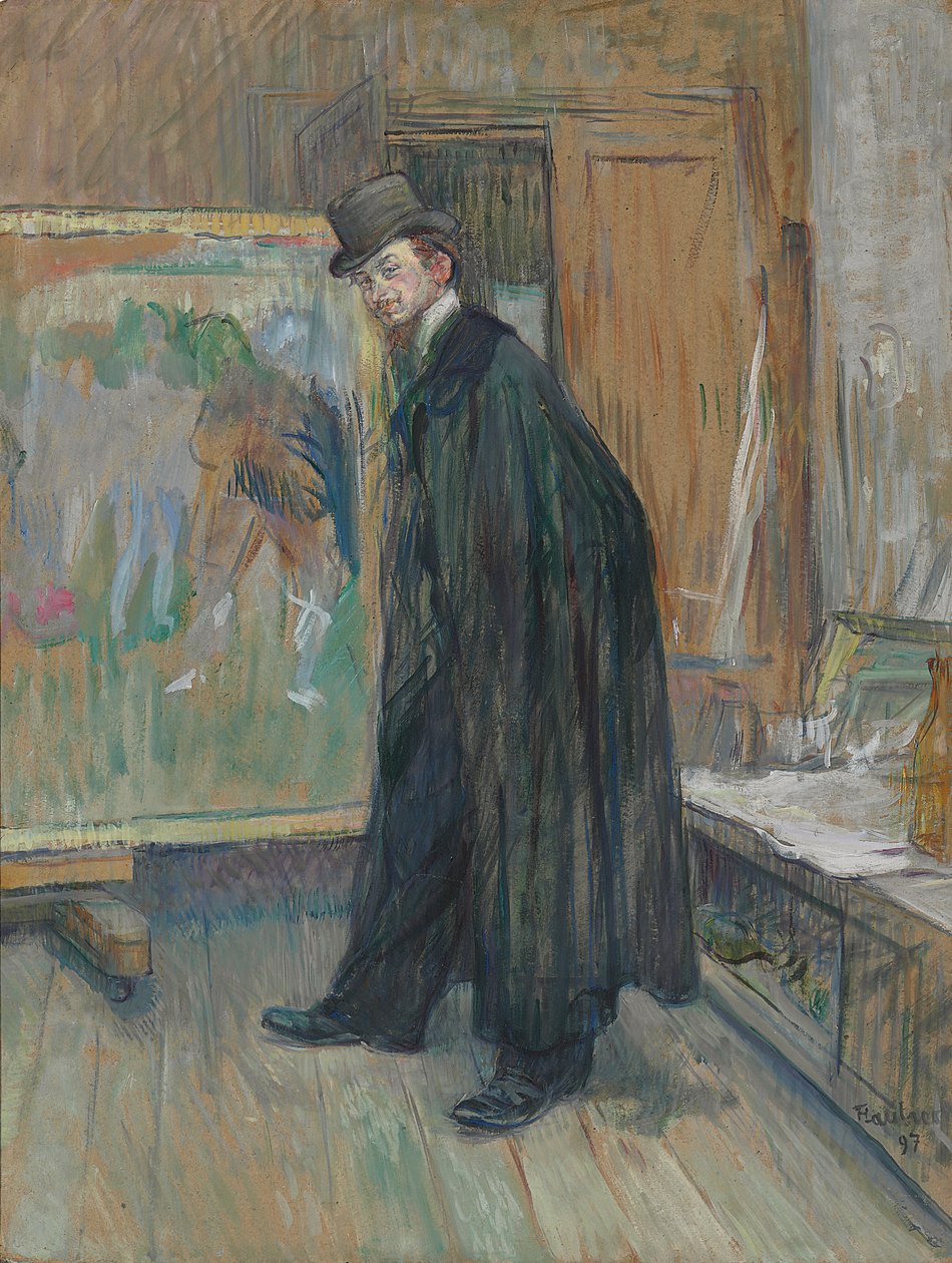 Henri Nocqin muotokuva, 1897 tekijältä Henri de Toulouse Lautrec