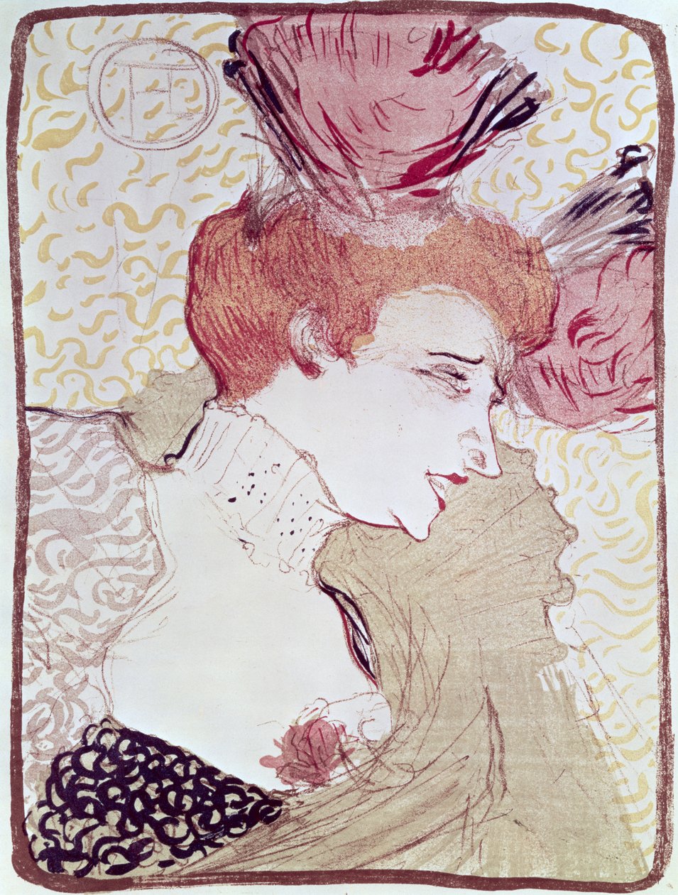 Marcelle Lendorin muotokuva tekijältä Henri de Toulouse Lautrec
