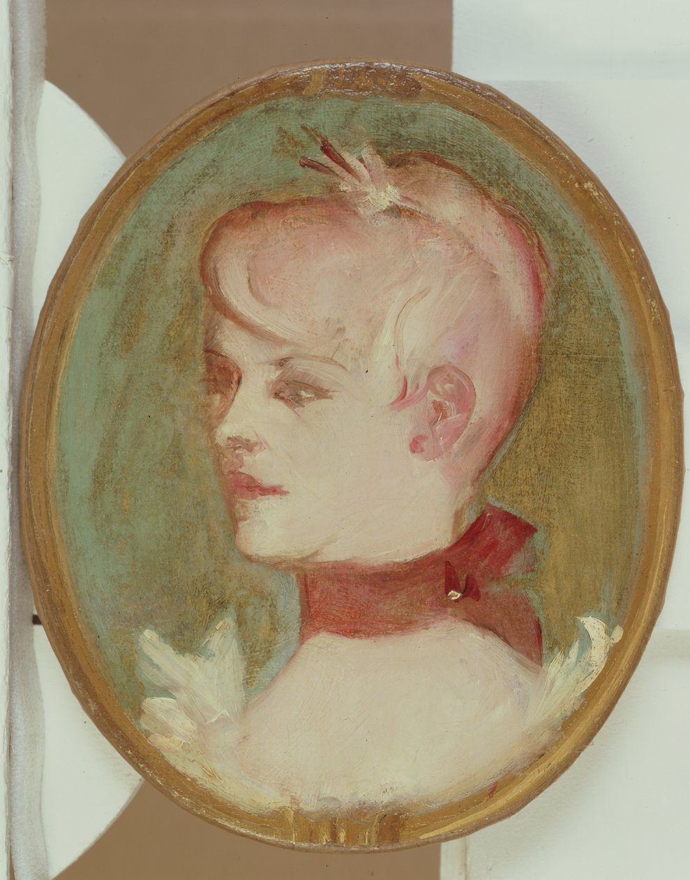 Tytön muotokuva, 1892 tekijältä Henri de Toulouse Lautrec