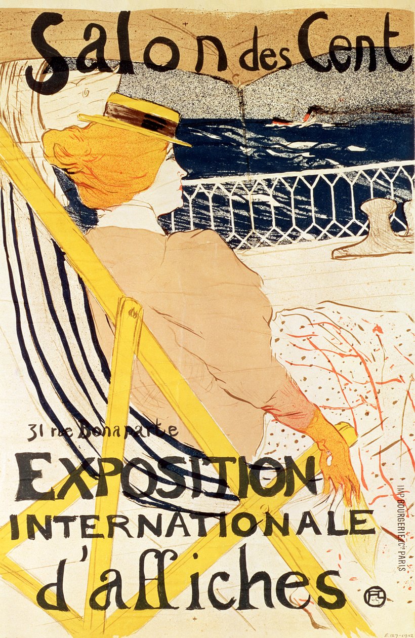 Juliste, joka mainostaa Exposition Internationale d
