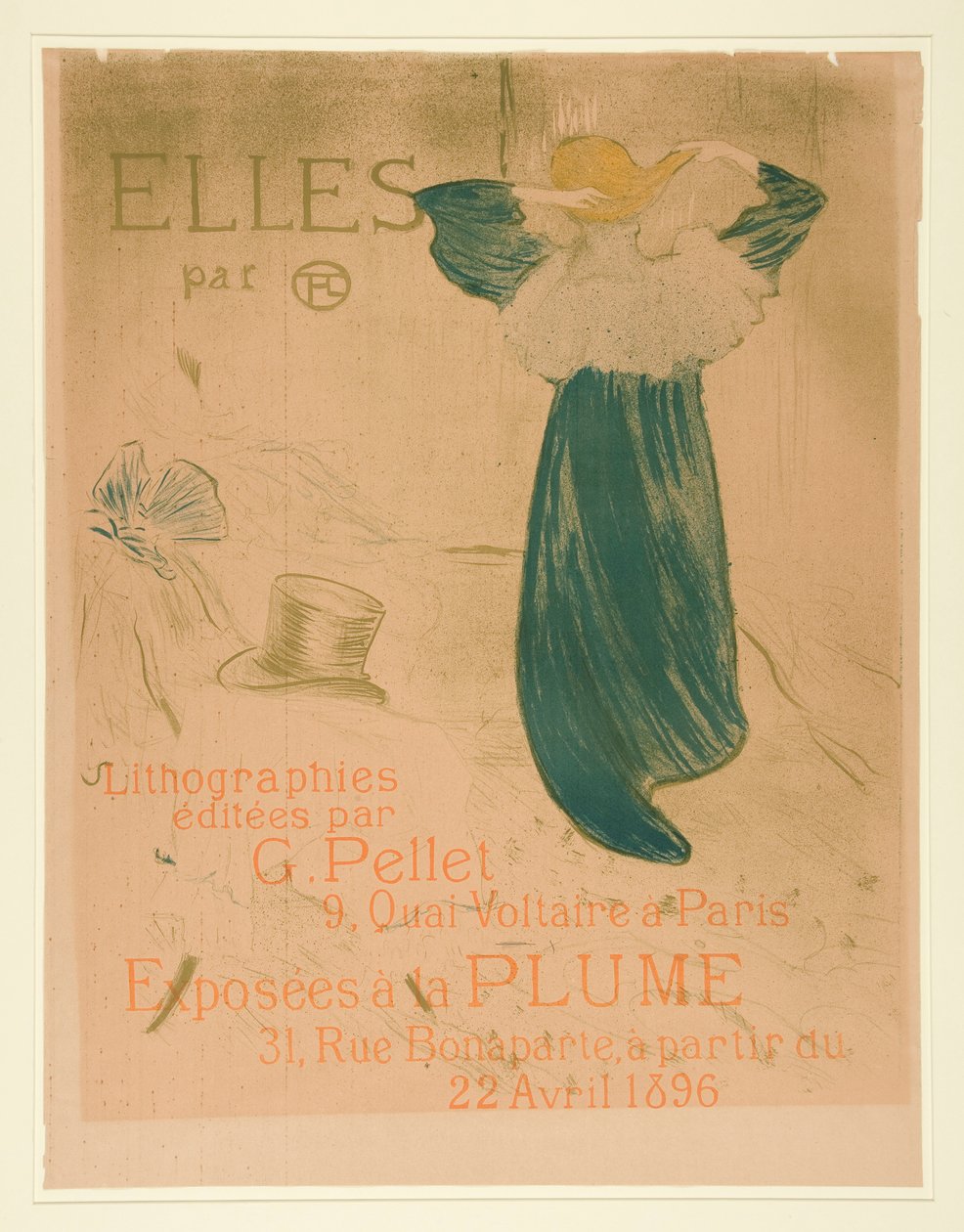 Frontispiecen juliste tekijältä Henri de Toulouse Lautrec