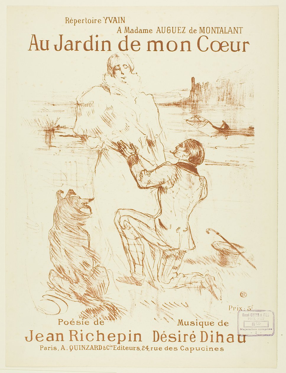 Ehdotus (ensimmäinen levy) tekijältä Henri de Toulouse Lautrec