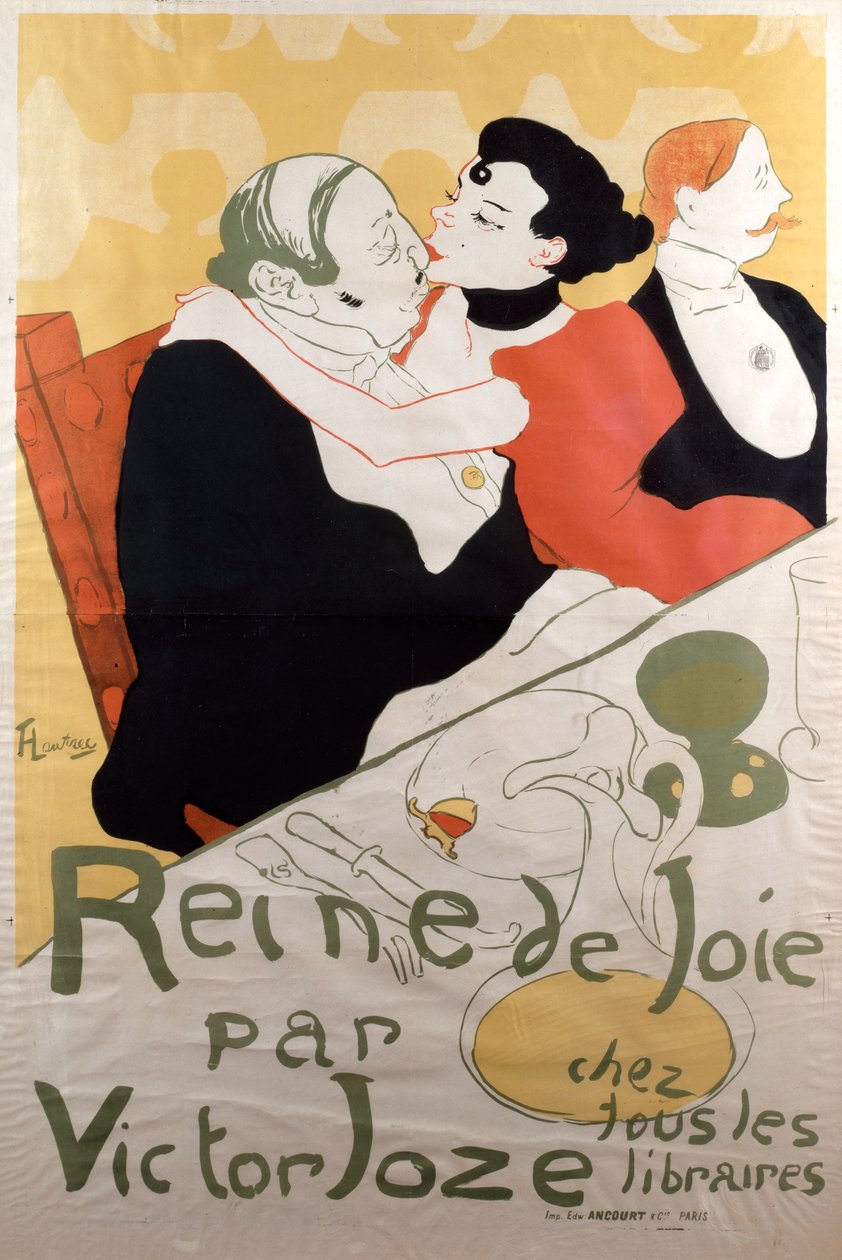 Pure de joie Ilon kuningatar, 1892 tekijältä Henri de Toulouse Lautrec