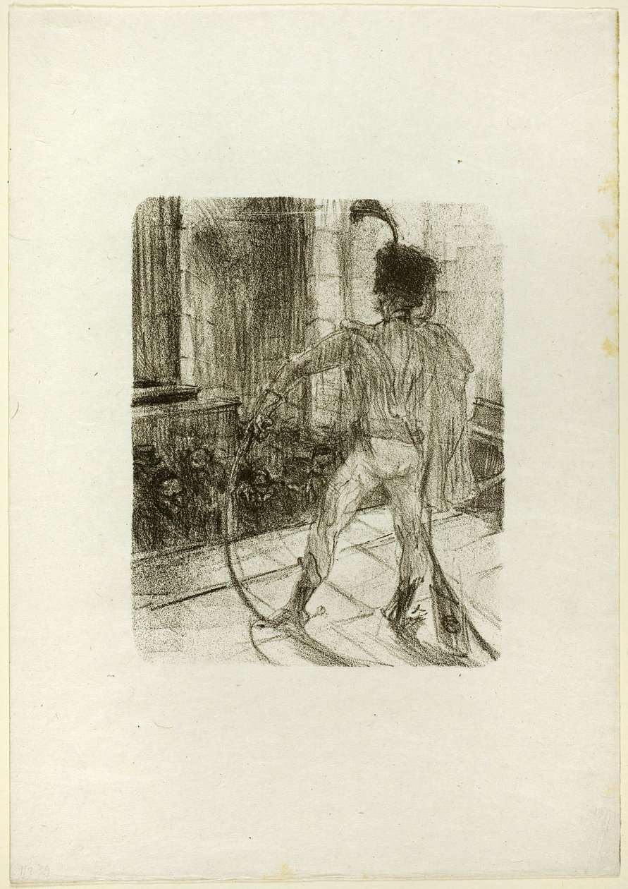 Schlomé Fuss synagogassa, Au Pied du Sinaïsta tekijältä Henri de Toulouse Lautrec