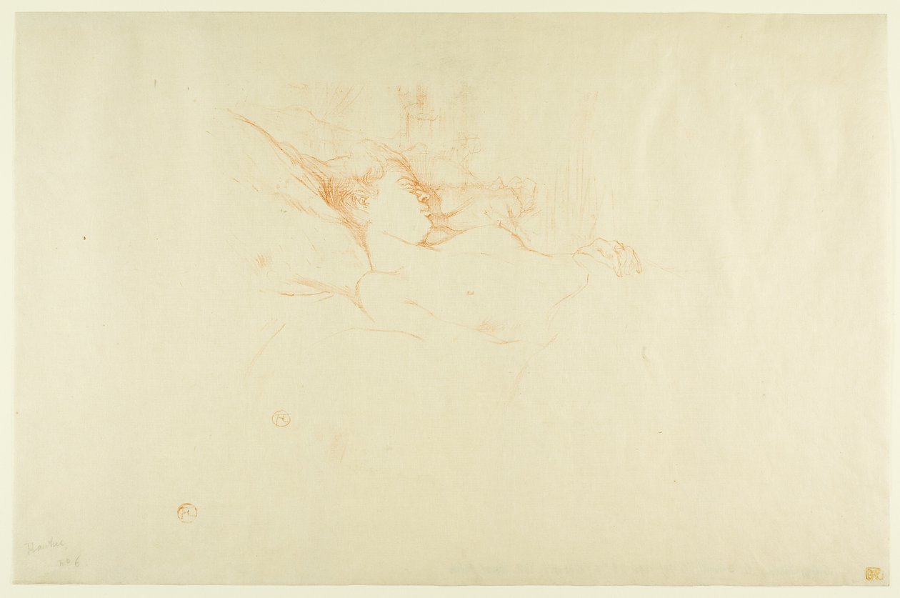 Nukkua tekijältä Henri de Toulouse Lautrec