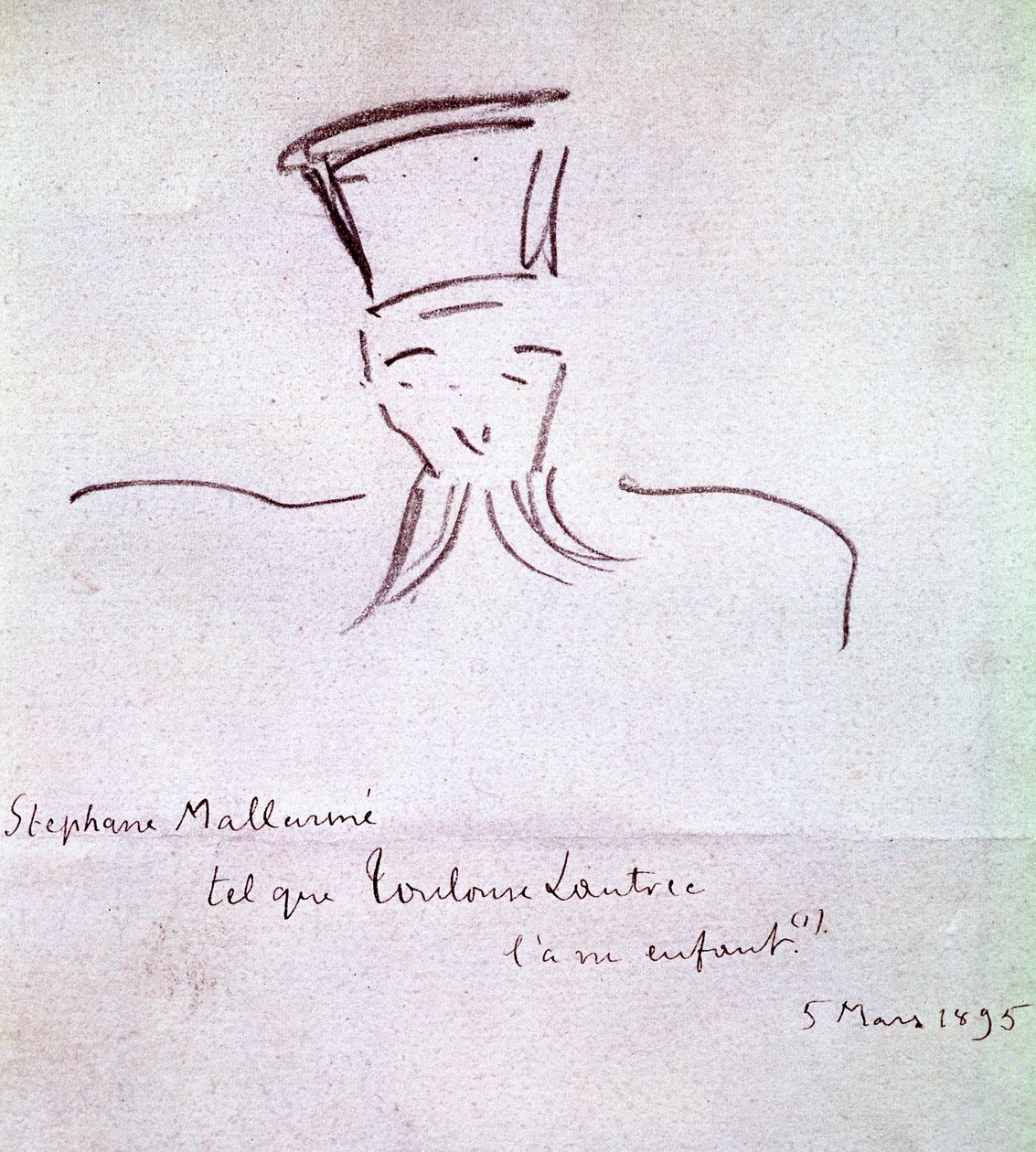 Stephane Mallarme tekijältä Henri de Toulouse Lautrec