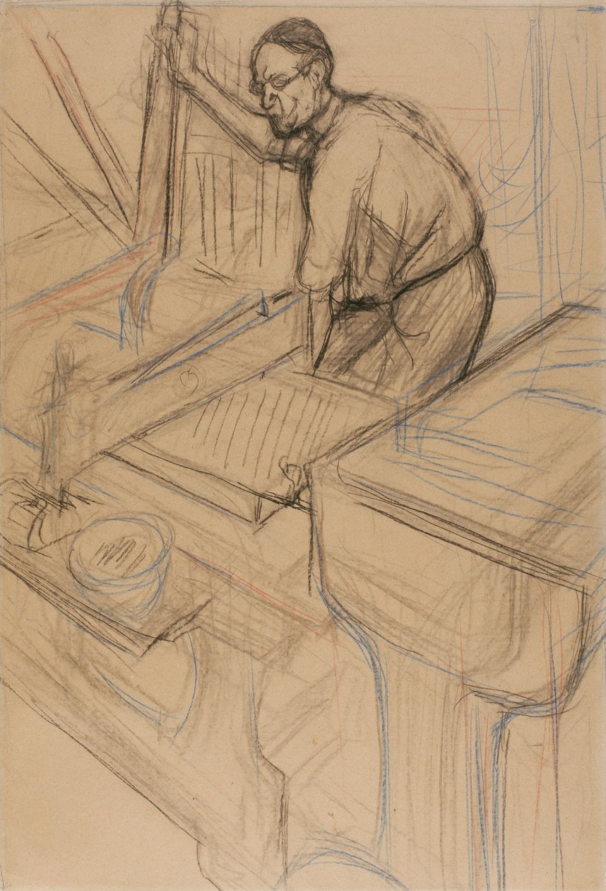 Tutkimus, n. 1893 tekijältä Henri de Toulouse Lautrec