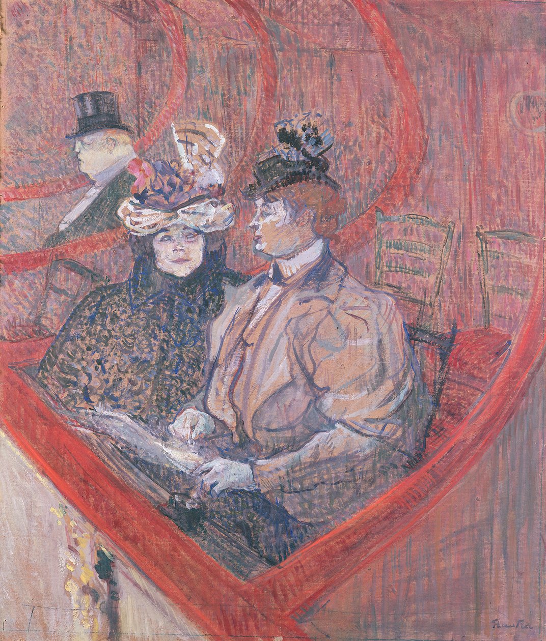 Tutkimus La Grande Logelle, 1896 tekijältä Henri de Toulouse Lautrec