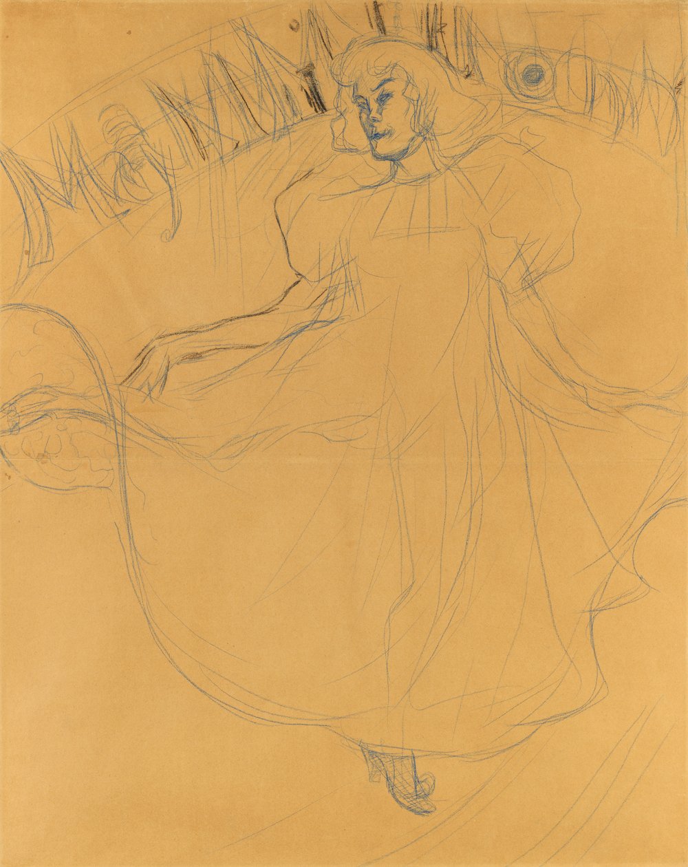 Tutkimus May Miltonille tekijältä Henri de Toulouse Lautrec