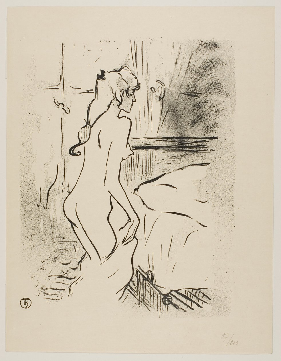 Tutkimus naisesta tekijältä Henri de Toulouse Lautrec