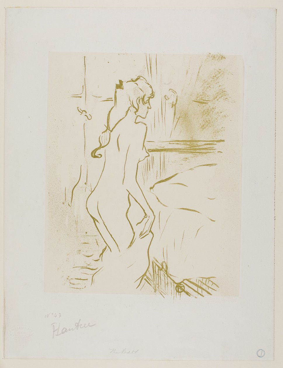 Tutkimus naisesta tekijältä Henri de Toulouse Lautrec