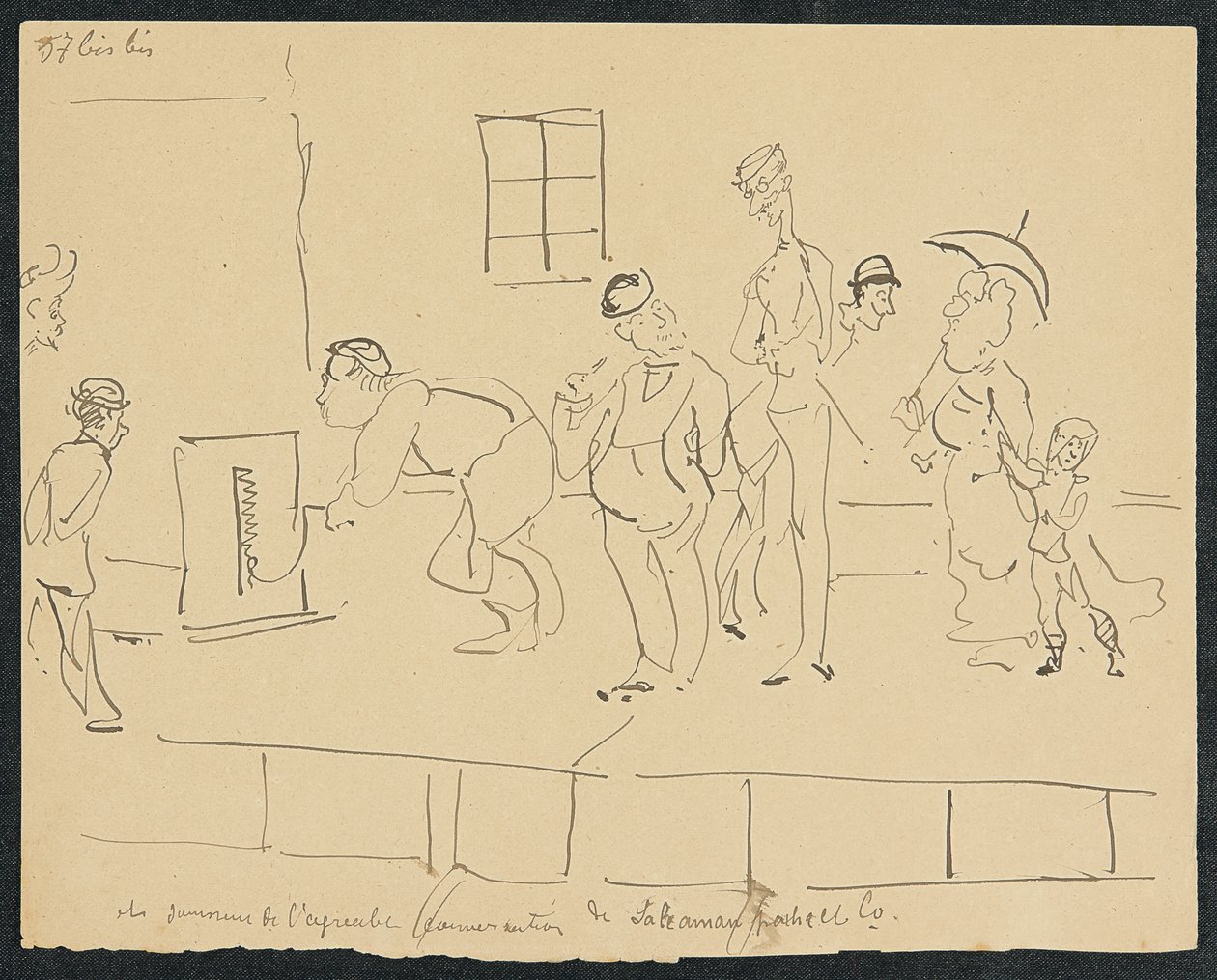 Upotus, 1881 tekijältä Henri de Toulouse Lautrec