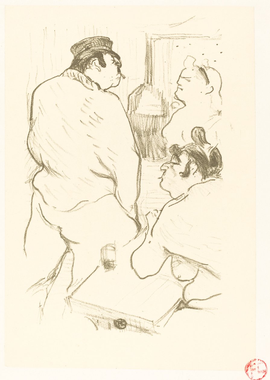 Grenellen terroria tekijältä Henri de Toulouse Lautrec