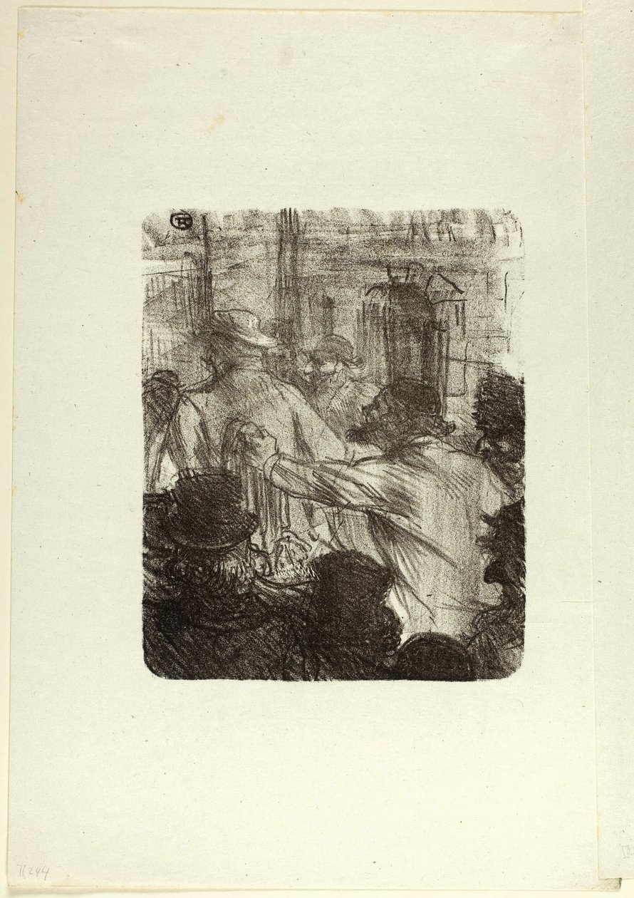 Tekstiilimarkkinat, Krakova, Au Pied du Sinaïsta tekijältä Henri de Toulouse Lautrec