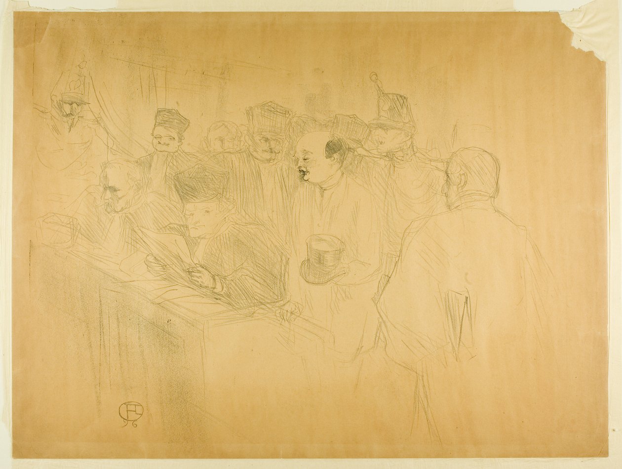 The Arton Trial (tercera placa) finlandès tekijältä Henri de Toulouse Lautrec