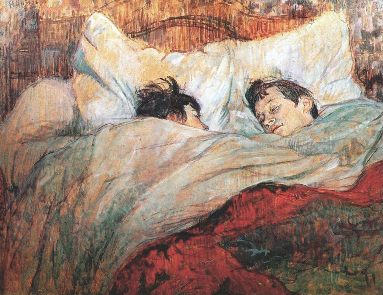 Sänky tekijältä Henri de Toulouse Lautrec