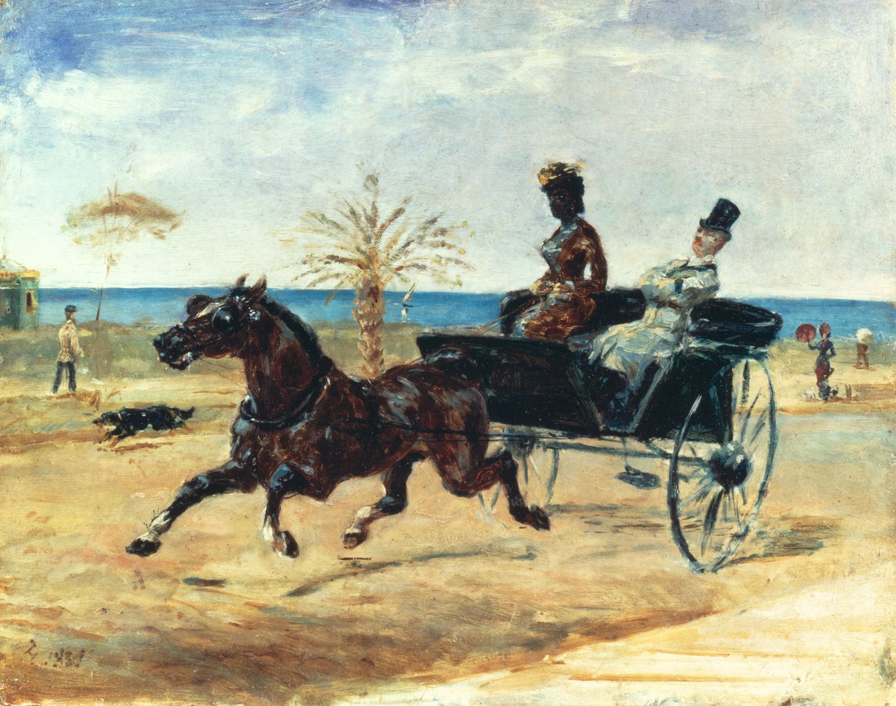 Huonekalut ja erilaiset esineet 1100- ja 1300-luvuilta tekijältä Henri de Toulouse Lautrec