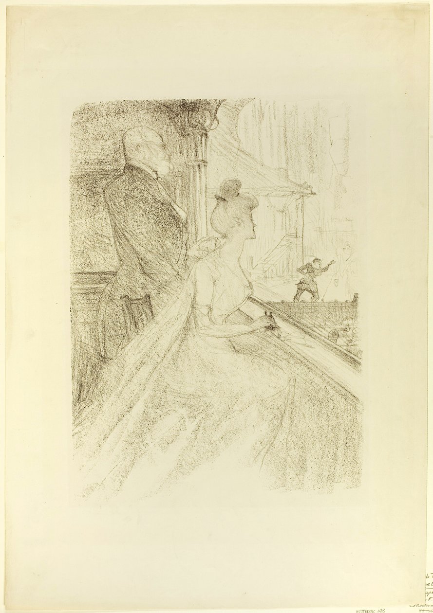 Laatikko, Faust tekijältä Henri de Toulouse Lautrec