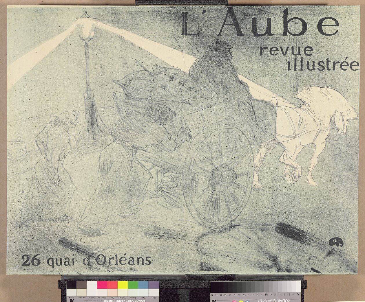 Huonekalut ja erilaiset esineet 1100- ja 1300-luvuilta tekijältä Henri de Toulouse Lautrec