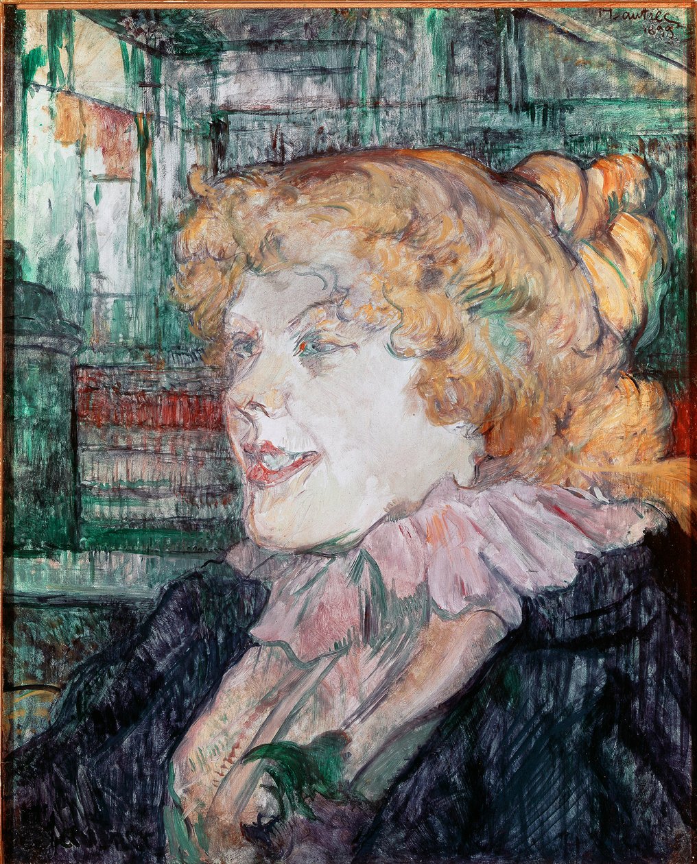 Englantilainen tähti Le Havressa (Neiti Doly). Henri de Toulouse-Lautrec (Toulouse Lautrec tekijältä Henri de Toulouse Lautrec
