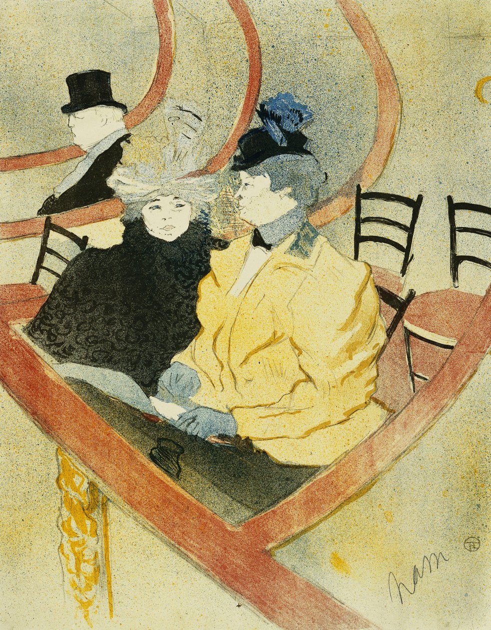 Grand Lodge; The Grand Lodge, 1896-7 tekijältä Henri de Toulouse Lautrec