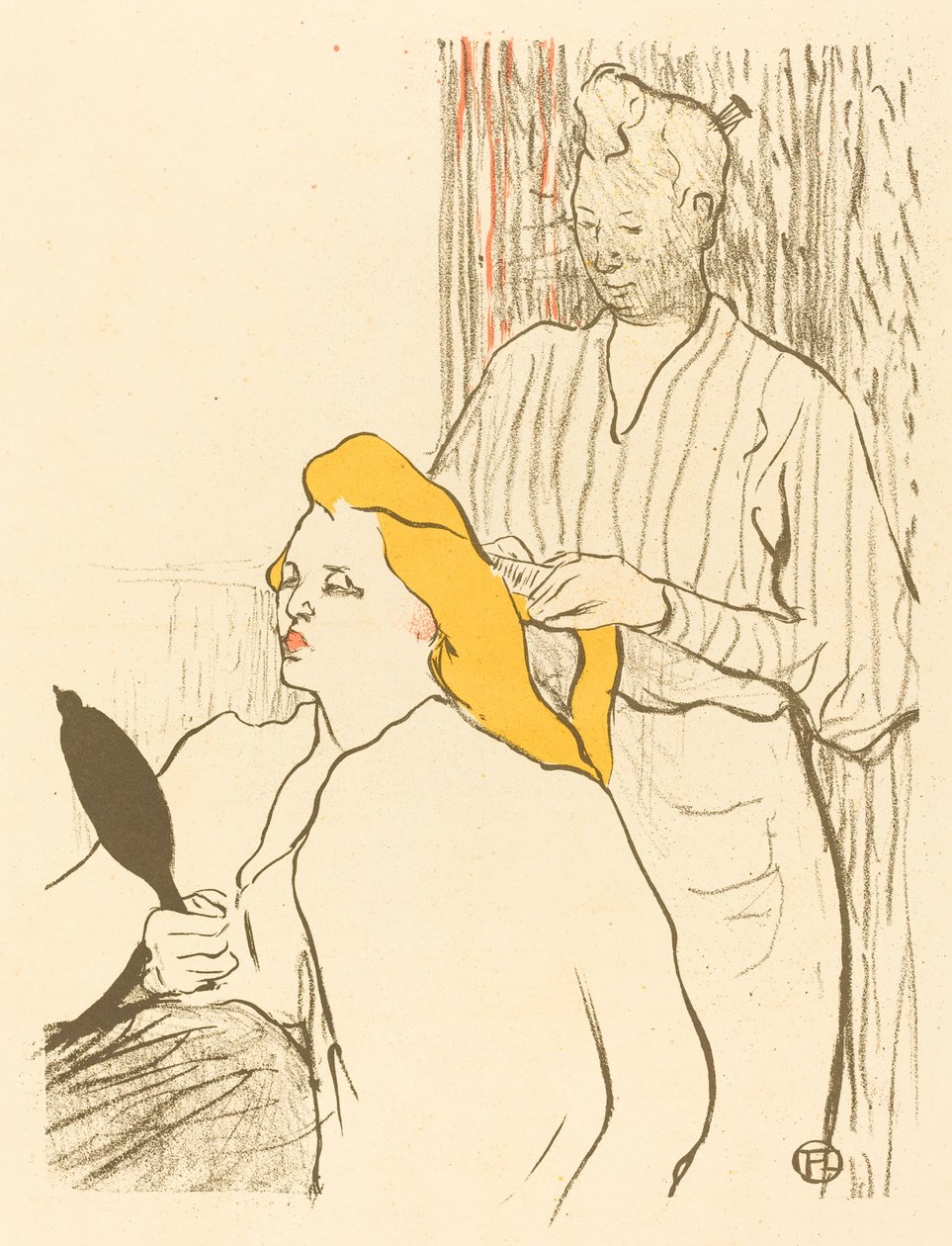 The Hairdresser - Ohjelma Théâtre Librelle tekijältä Henri de Toulouse Lautrec