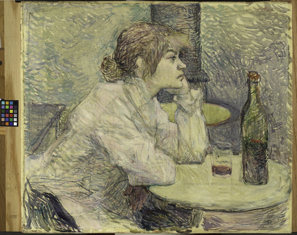 Huonekalut ja erilaiset esineet 1100- ja 1300-luvuilta tekijältä Henri de Toulouse Lautrec