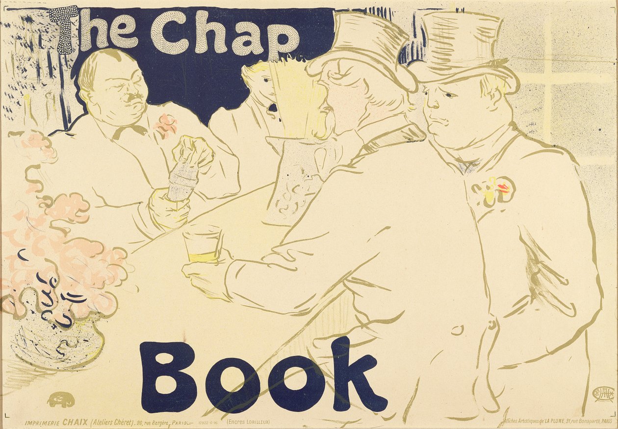 Huonekalut ja erilaiset esineet 1100- ja 1300-luvuilta tekijältä Henri de Toulouse Lautrec