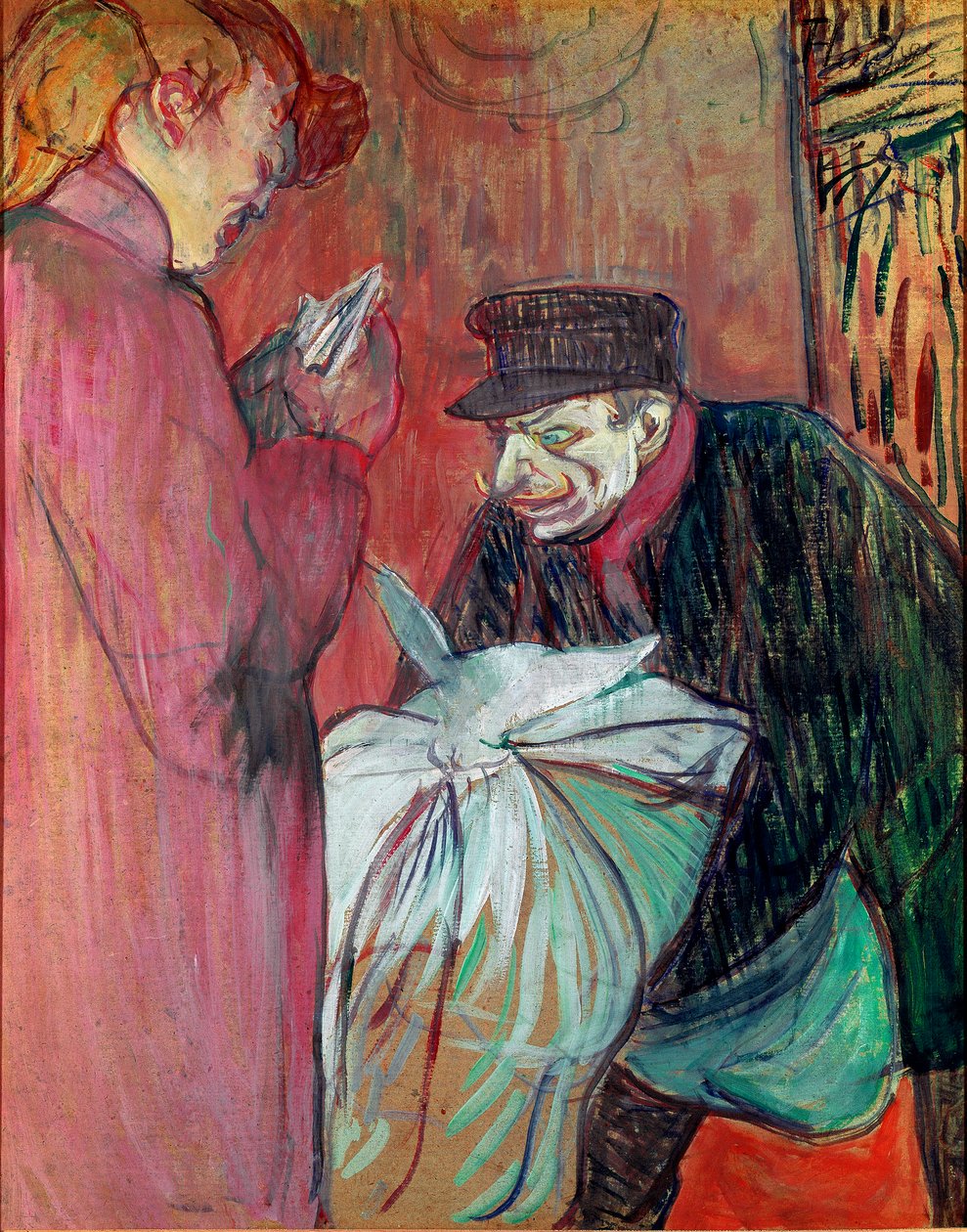 Talon Pesula. Henri de Toulouse-Lautrecin maalaus (Toulouse Lautrec tekijältä Henri de Toulouse Lautrec