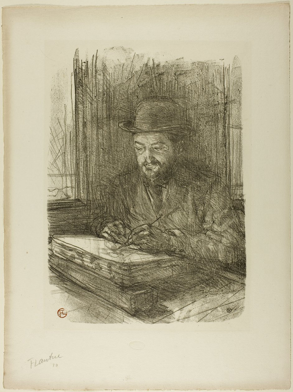 Kaivertajamestari Adolphe Albert tekijältä Henri de Toulouse Lautrec