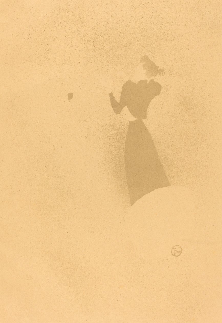 The Milliner La Modiste - Renée Vert, 1893. tekijältä Henri de Toulouse Lautrec