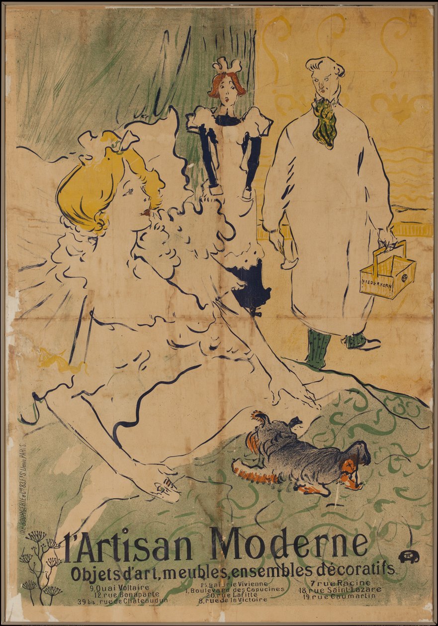 Moderni käsityöläinen tekijältä Henri de Toulouse Lautrec