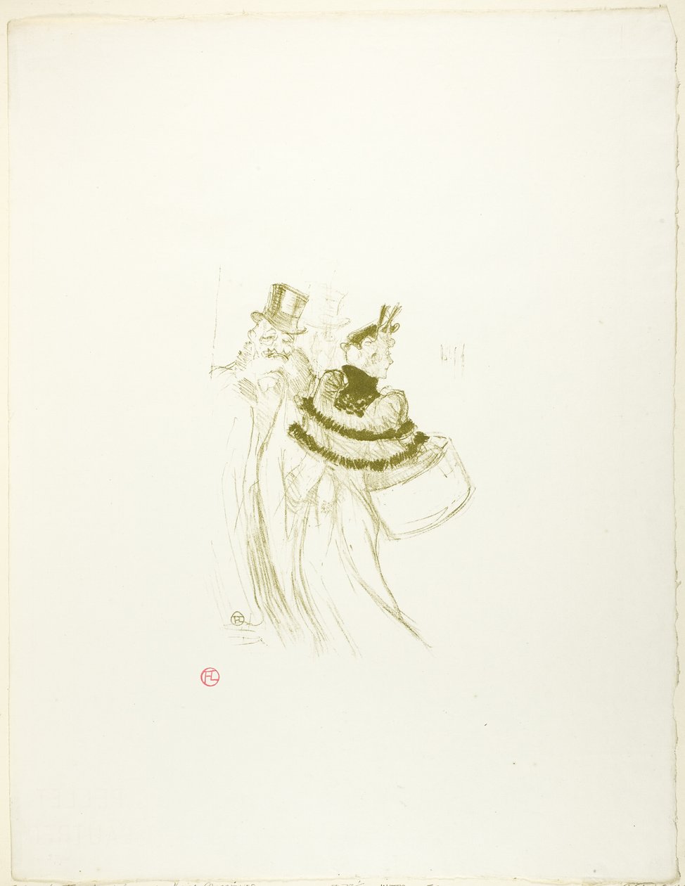aVanhat herrat tekijältä Henri de Toulouse Lautrec