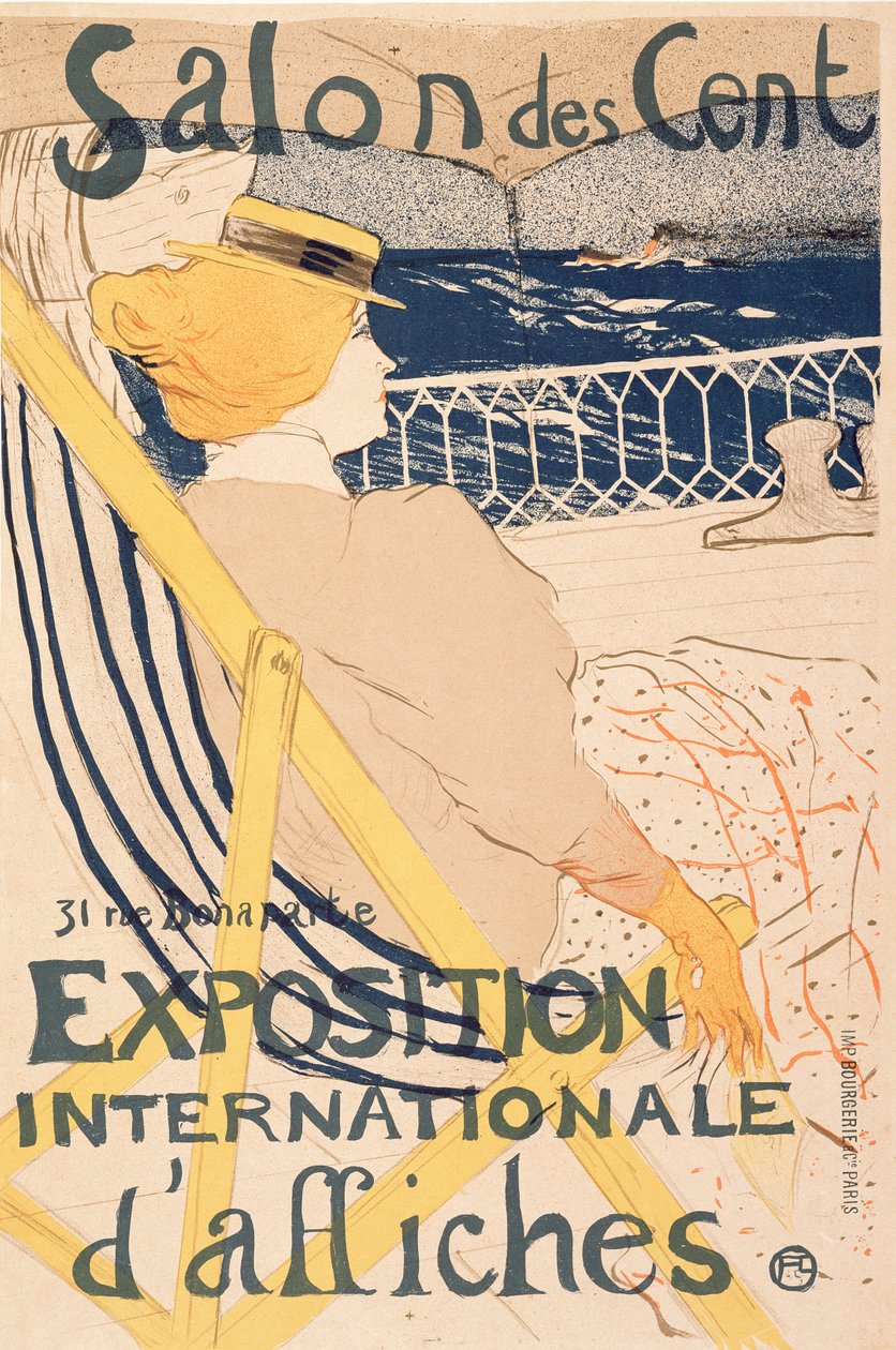 Huonekalut ja erilaiset esineet 1100- ja 1300-luvuilta tekijältä Henri de Toulouse Lautrec