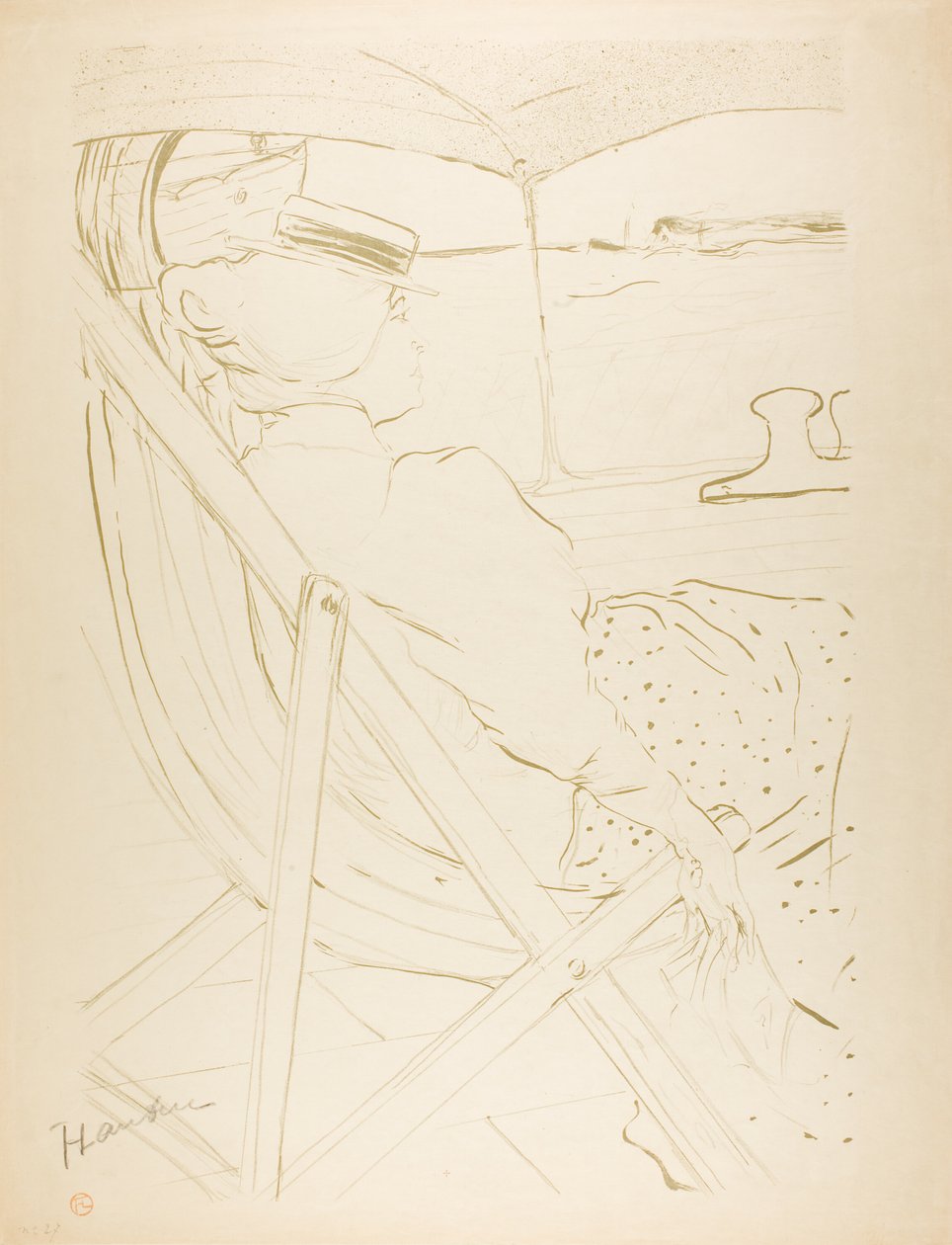 Matkustaja hytissä 54 – risteily tekijältä Henri de Toulouse Lautrec