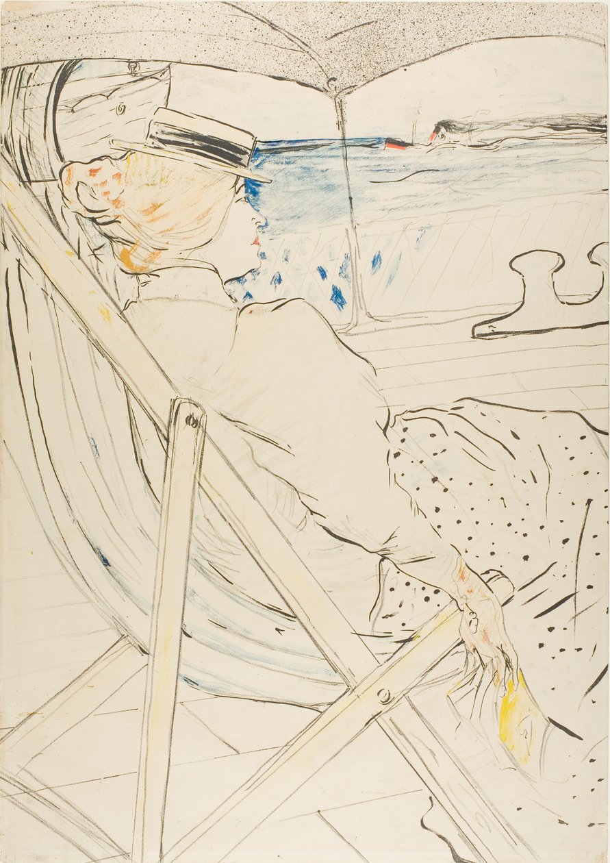 Matkustaja hytissä 54 – risteily tekijältä Henri de Toulouse Lautrec