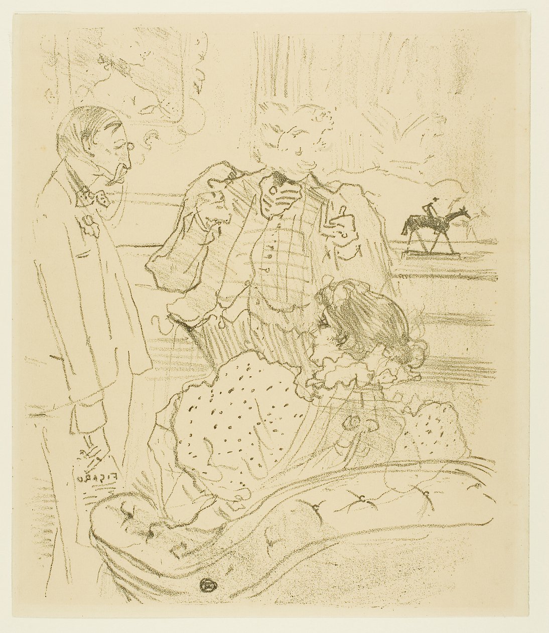 Lupaus tekijältä Henri de Toulouse Lautrec