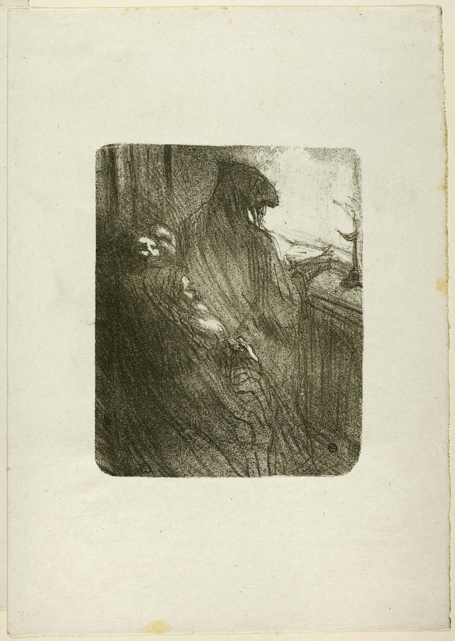 Puolan juutalaisten rukous, Au Pied du Sinaïsta tekijältä Henri de Toulouse Lautrec