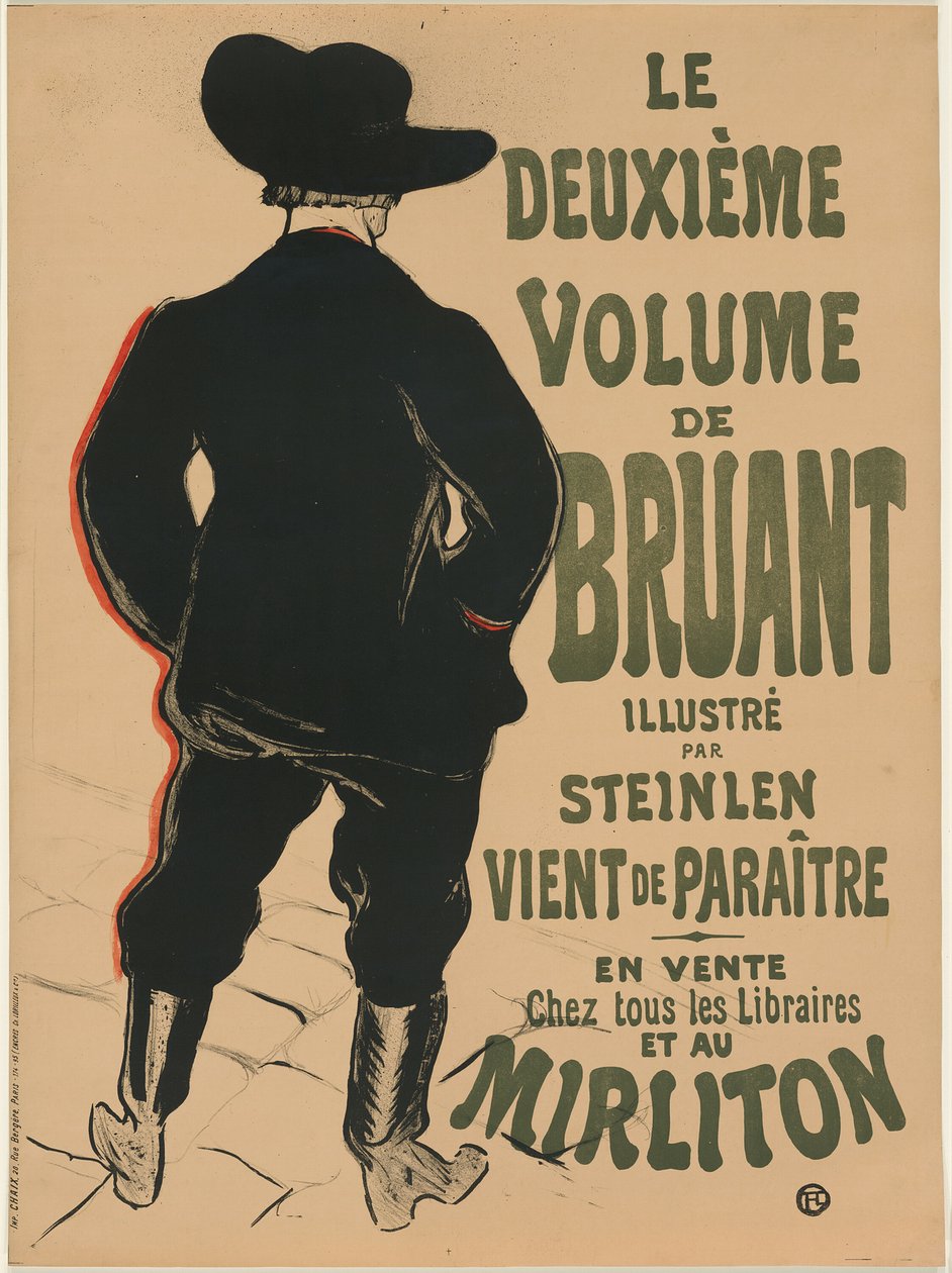 Bruantin toinen osa tekijältä Henri de Toulouse Lautrec