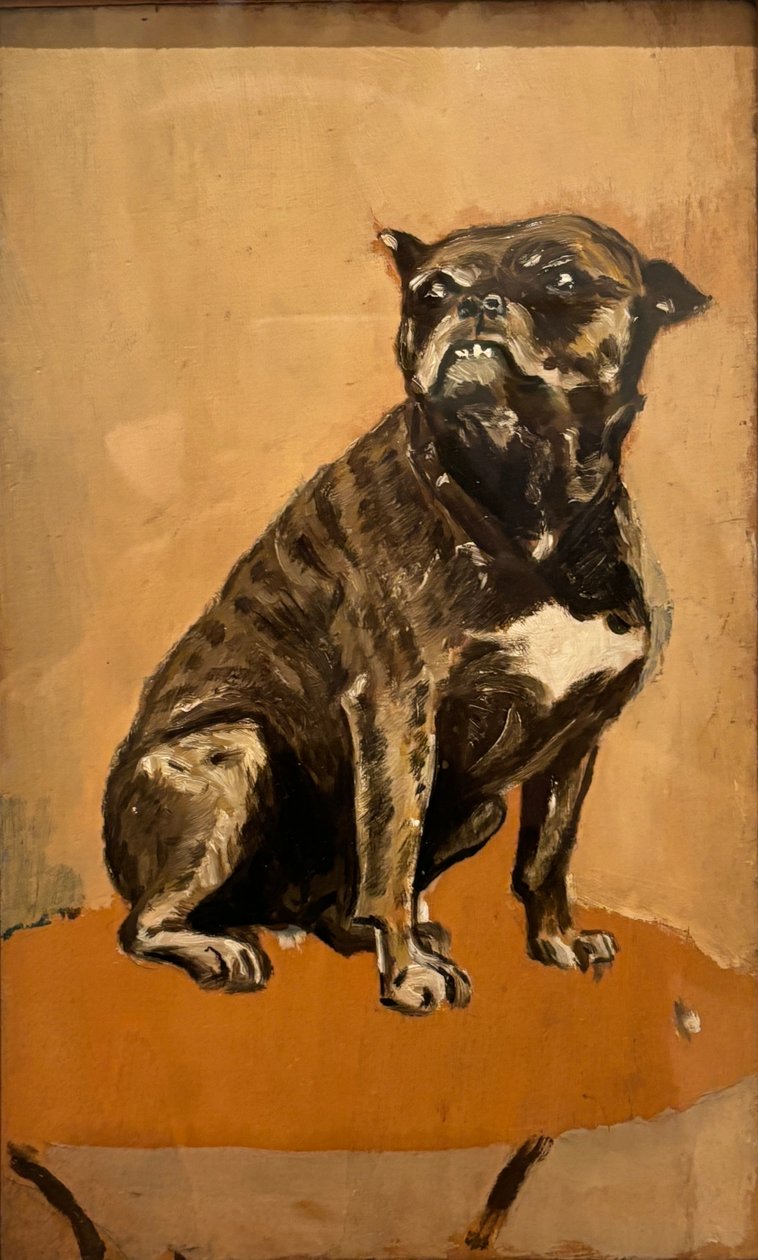 Touc, pöydällä istuva tekijältä Henri de Toulouse Lautrec