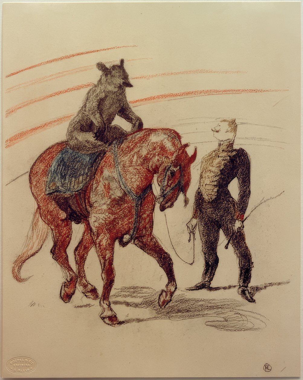 Kanna työskentelyä paneelissa tekijältä Henri de Toulouse Lautrec