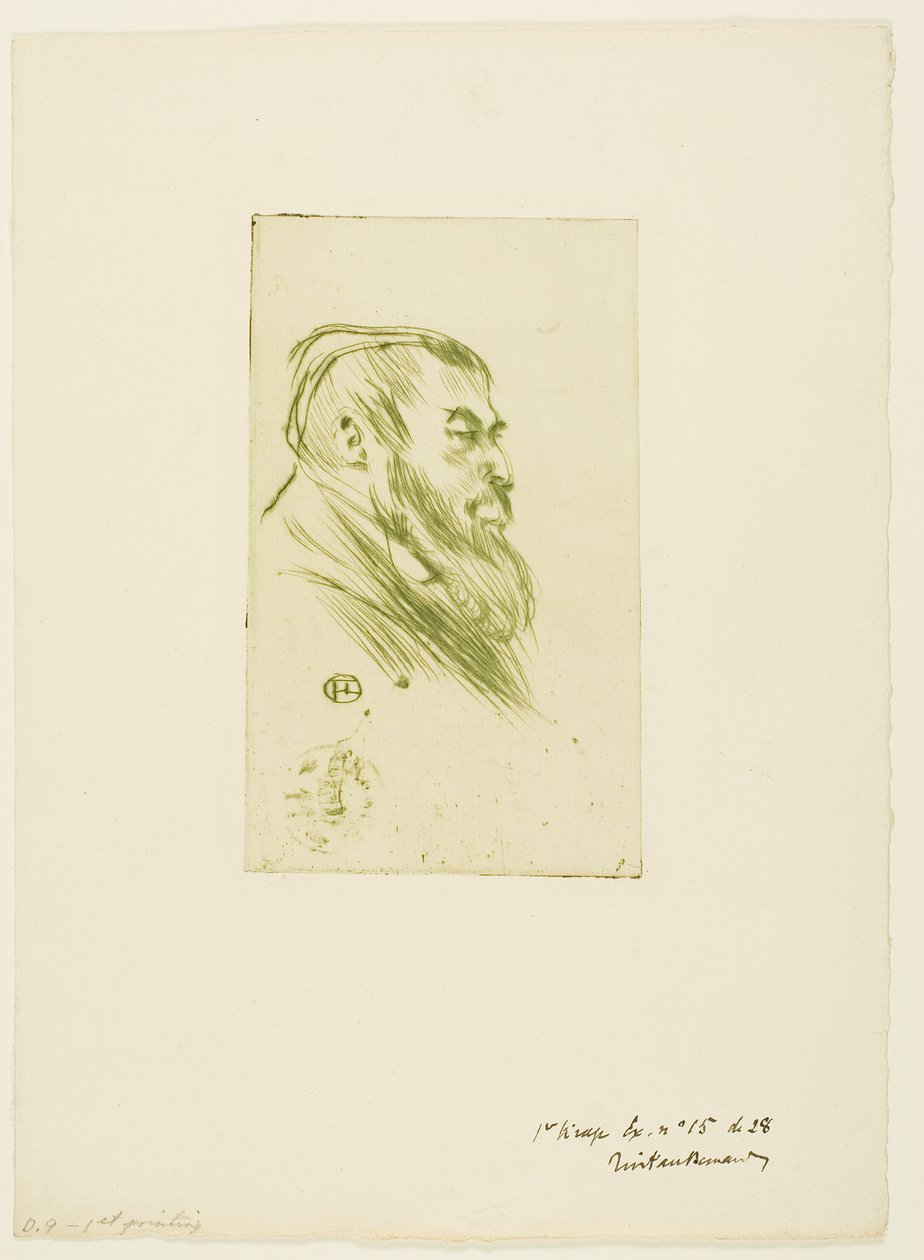 Tristan Bernard tekijältä Henri de Toulouse Lautrec