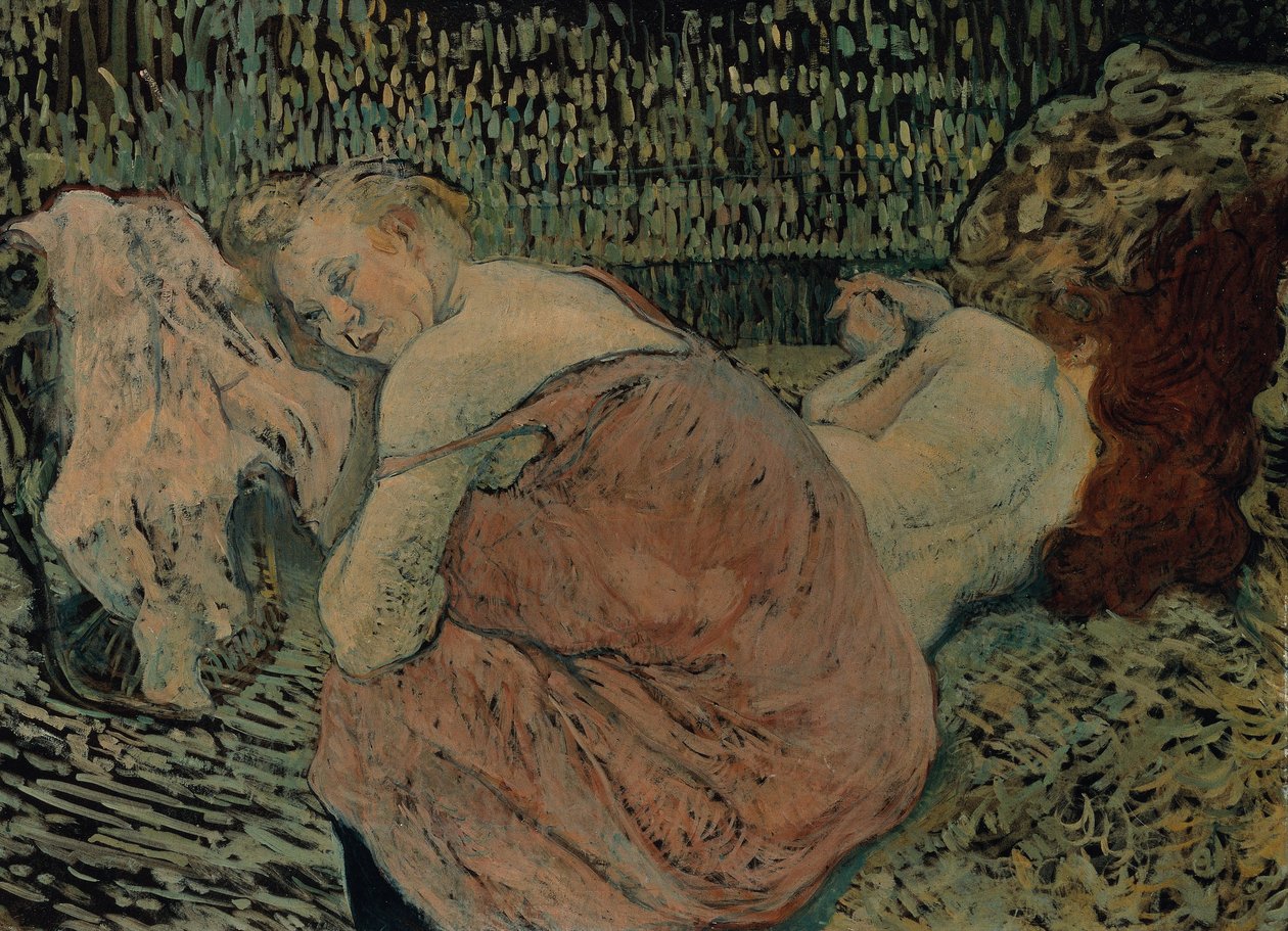 Kaksi ystävää, 1895 tekijältä Henri de Toulouse Lautrec