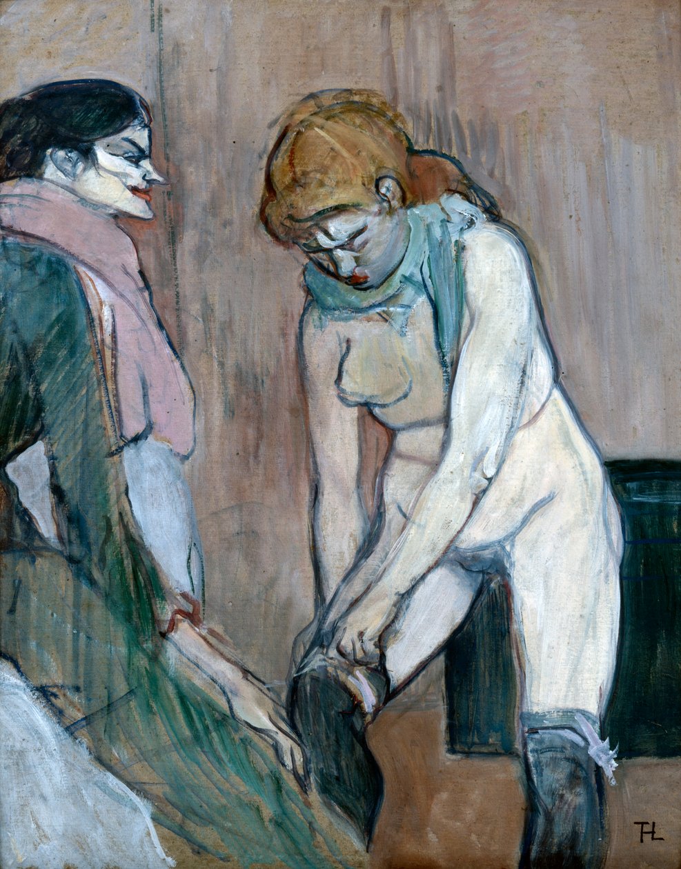 Talon naiset, 1894 tekijältä Henri de Toulouse Lautrec