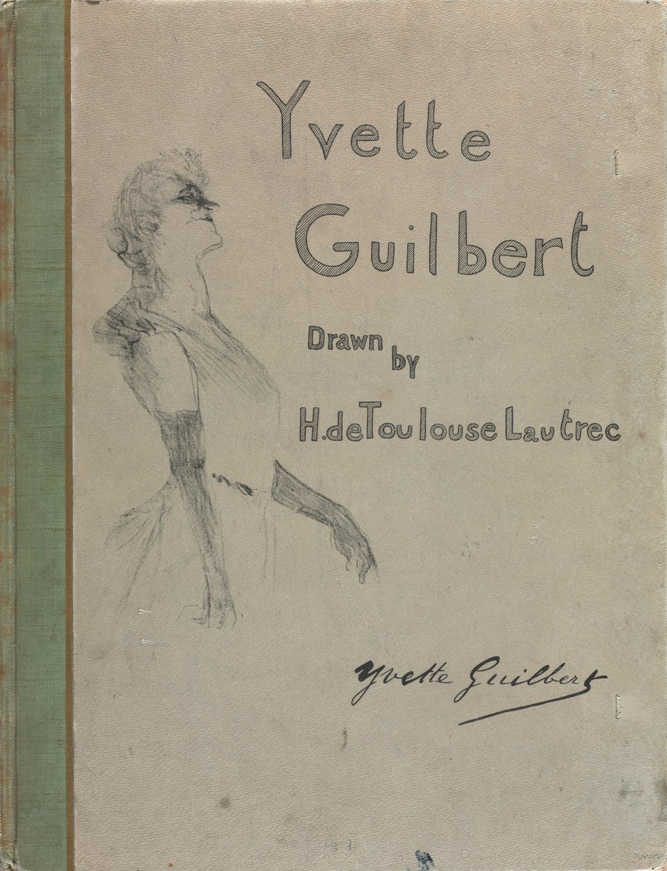 Yvette Guilbert-englanninkielinen sarja tekijältä Henri de Toulouse Lautrec