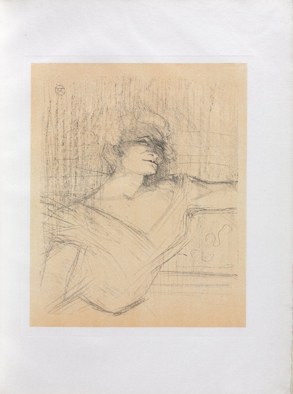 Yvette Guilbert-Englanti-sarja: Liimassa tekijältä Henri de Toulouse Lautrec