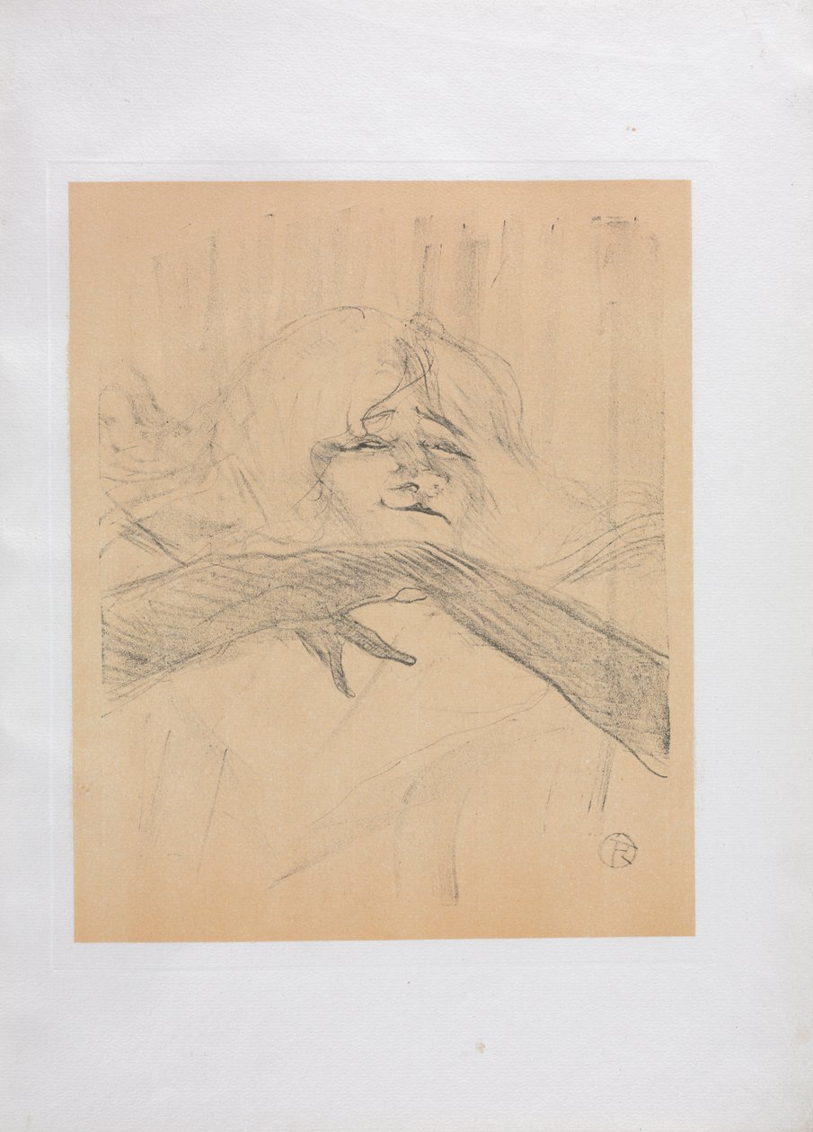 Yvette Guilbert-englanninkielinen sarja: Linger Longer Loo tekijältä Henri de Toulouse Lautrec