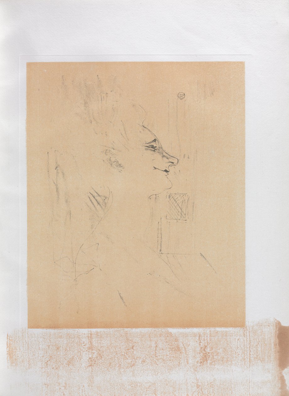 Yvette Guilbert-englanninkielinen sarja: Soularde tekijältä Henri de Toulouse Lautrec