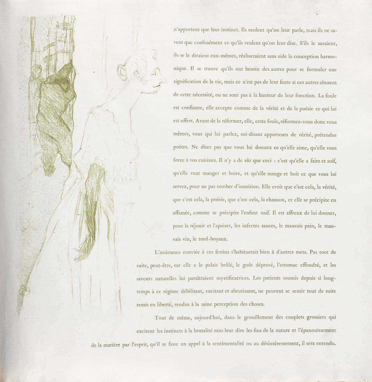 Yvette Guilbert-French-sarja: nro 11 tekijältä Henri de Toulouse Lautrec